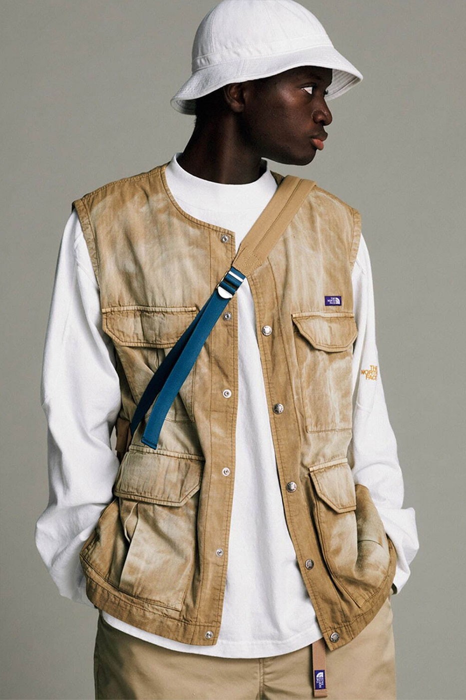 The north face top purple label vest